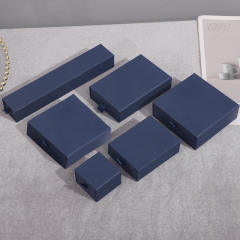 Multi color size paper jewelry box small gift box