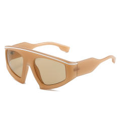 Personality colorful sports sunglasses