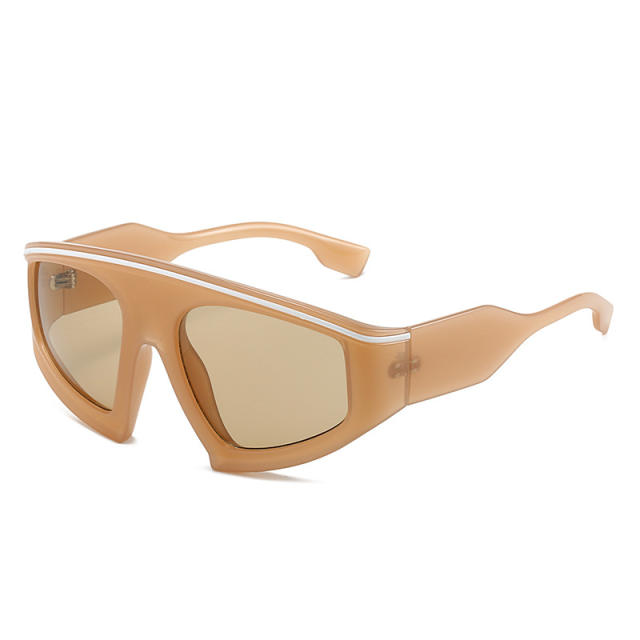 Personality colorful sports sunglasses