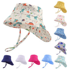 Cartoon summer sun hat for kids