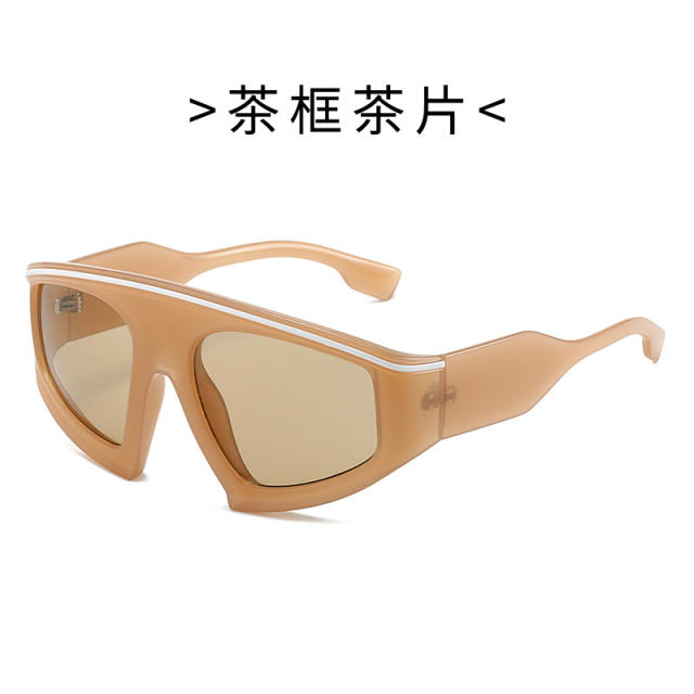 Personality colorful sports sunglasses