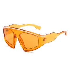 Personality colorful sports sunglasses