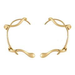 18KG copper geometric line ear wrap
