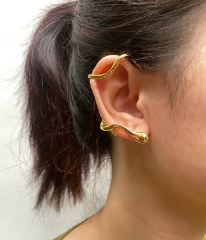 18KG copper geometric line ear wrap