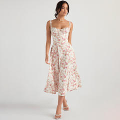 Holiday trend sexy backless maxi dress
