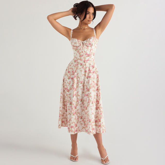 Holiday trend sexy backless maxi dress