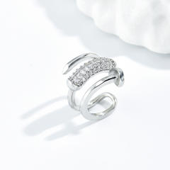 Personality diamond nail copper ear cuff(1pcs price)