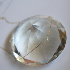 925 sterling silver mini heart dainty necklace