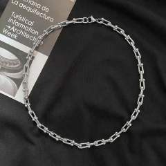 Hiphop stainless steel chain choker for men
