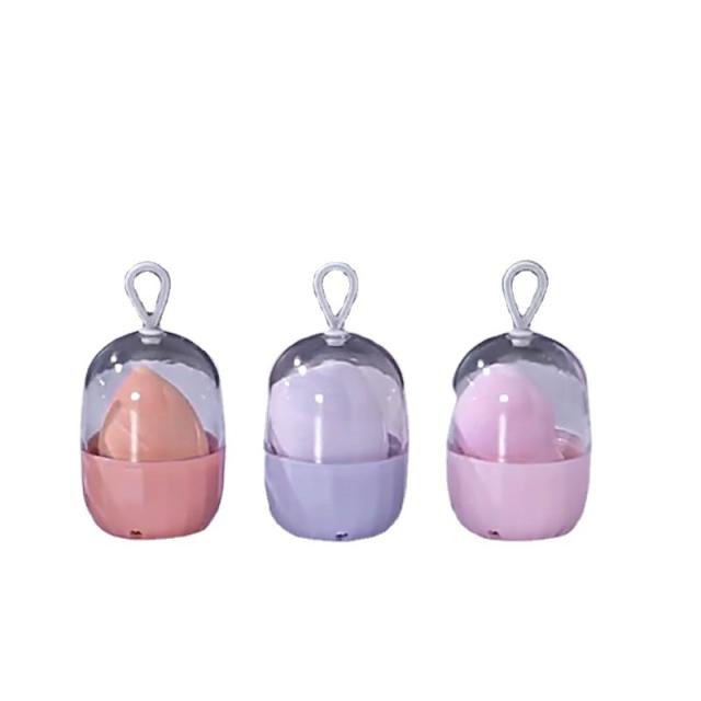 Cute colorful makeup blenders sponges with case