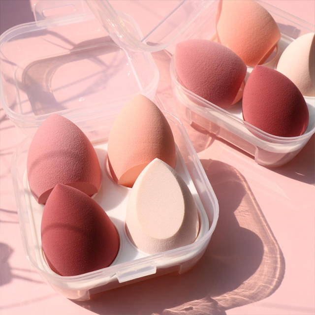 4pcs hot sale makeup blenders sponges