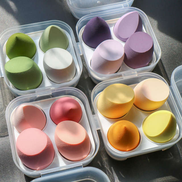 4pcs hot sale makeup blenders sponges
