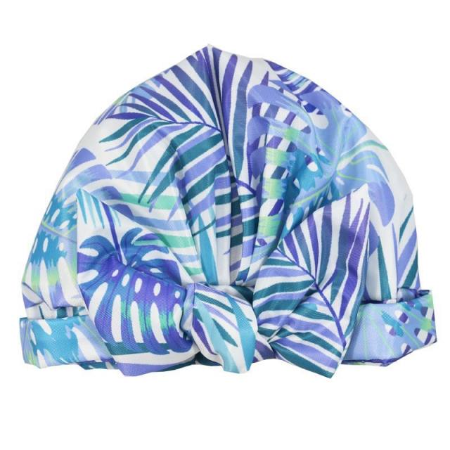 Waterproof shower color pattern bonnets