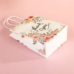 INS sunflower rose flower kraft paper bag gift bag
