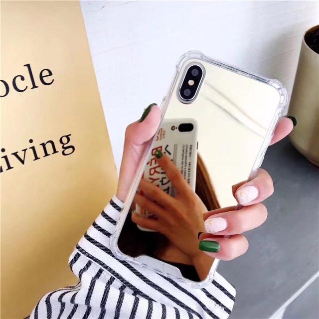 Mirror design acrylic phone case