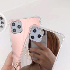 Mirror design acrylic phone case