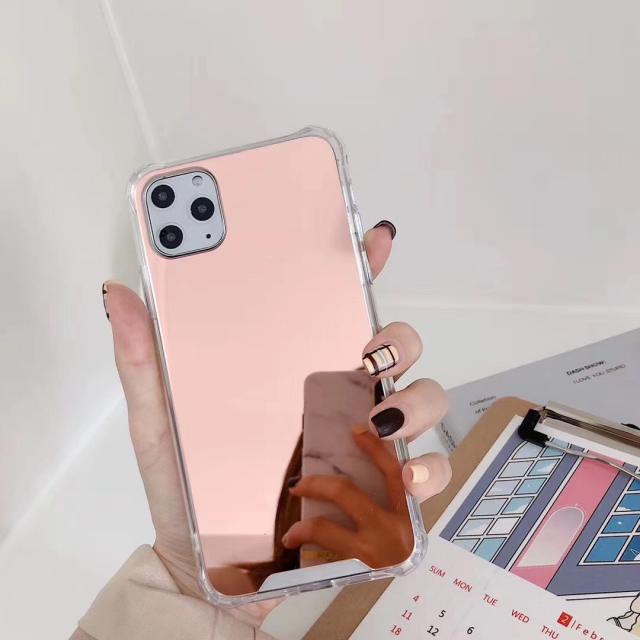 Mirror design acrylic phone case