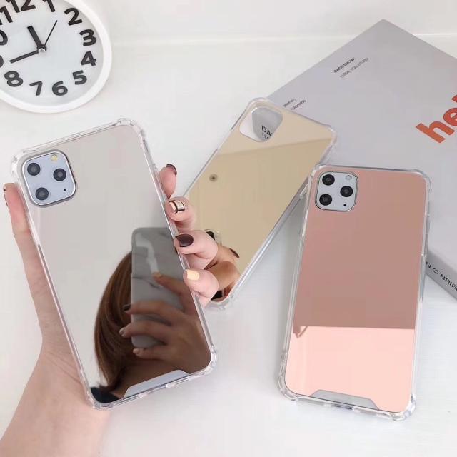 Mirror design acrylic phone case