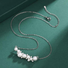 Elegant water pearl necklace for women