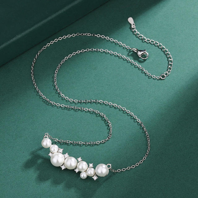 Elegant water pearl necklace for women