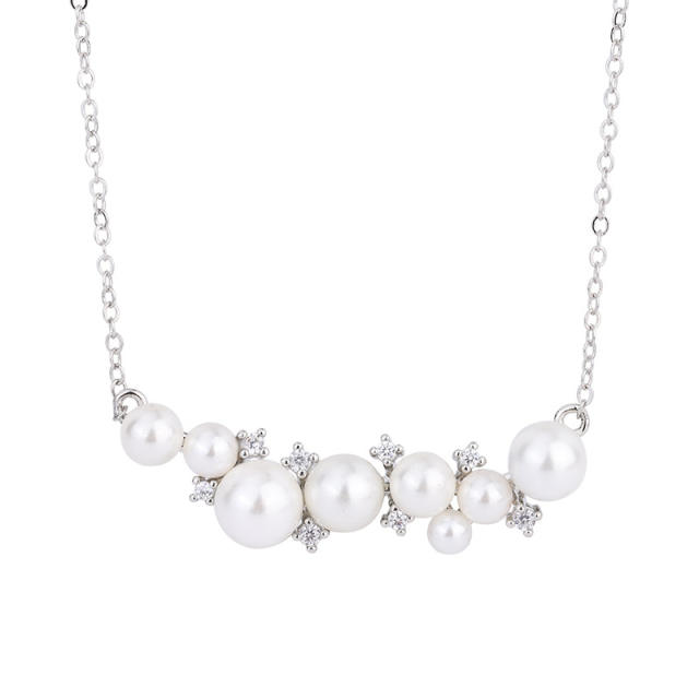 Elegant water pearl necklace for women