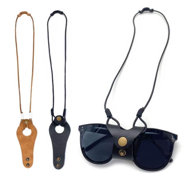 Hot sale pu leather sunglasses holder