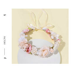 Flower crown headband