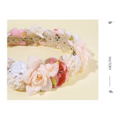 Flower crown headband