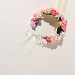 Flower crown headband
