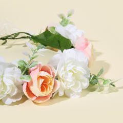 Flower crown headband
