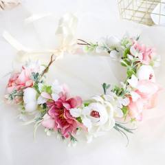 Flower crown headband