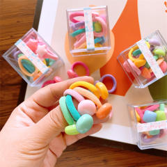 10pcs cute hair rubber band hair ties for kids