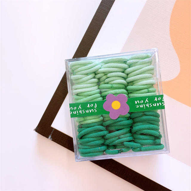 Korean fashion colorful hair rubber band for kids