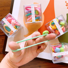 10pcs cute hair rubber band hair ties for kids