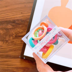 10pcs cute hair rubber band hair ties for kids
