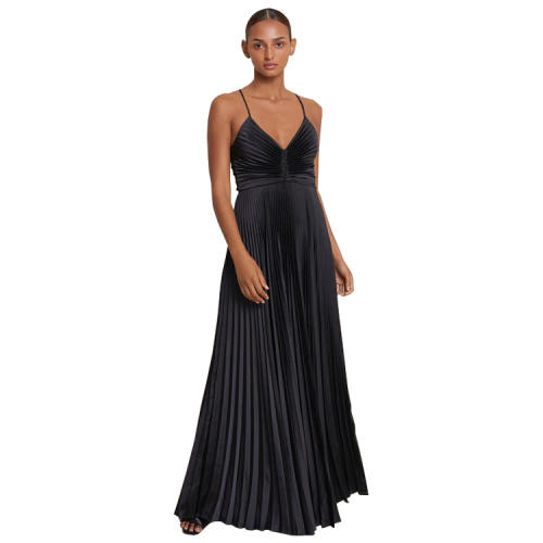 Hot sale plain color camisole maxi dress