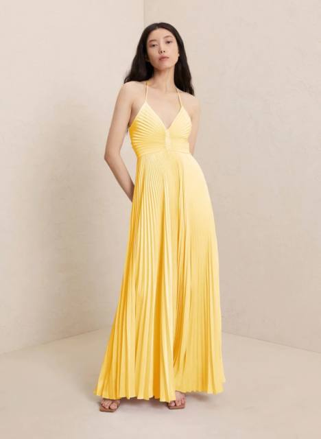 Hot sale plain color camisole maxi dress