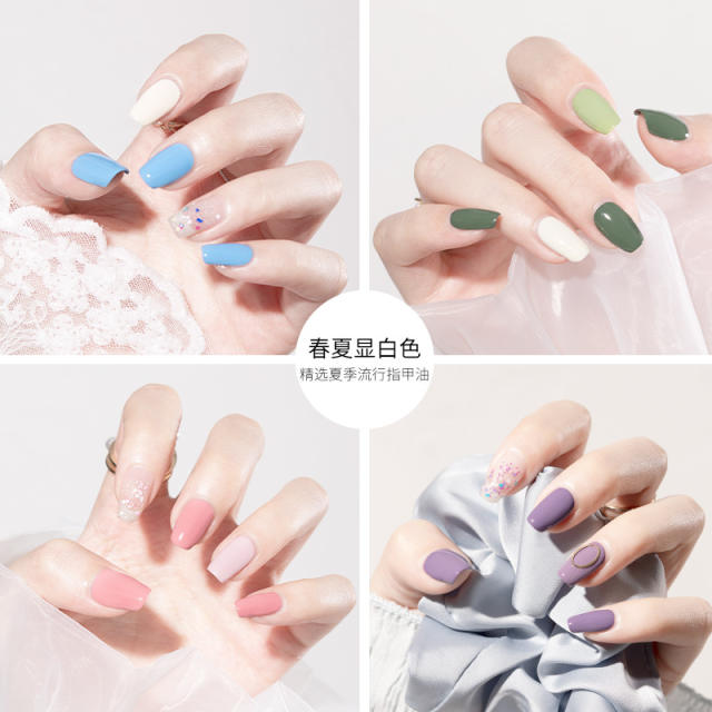 3 color mixing sweet nail polish set