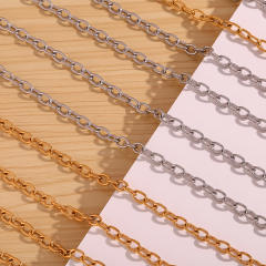 18KG hiphop stainless steel chain necklace bracelet anklet