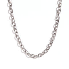 18KG hiphop stainless steel chain necklace bracelet anklet