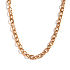 18KG hiphop stainless steel chain necklace bracelet anklet