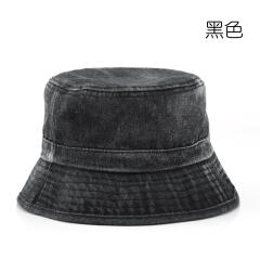 Korean fashion denim bucket hat