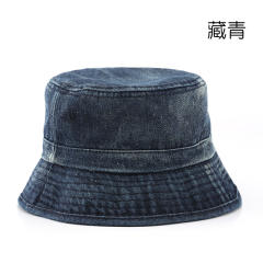 Korean fashion denim bucket hat