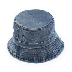 Korean fashion denim bucket hat