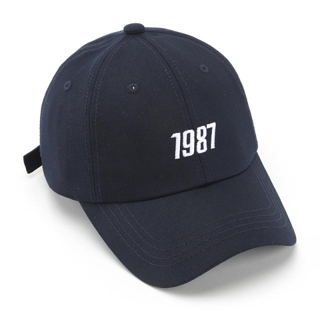Vintage 1987 embroidery baseball cap