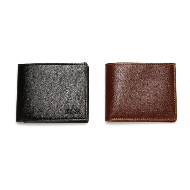 PU leather men wallet