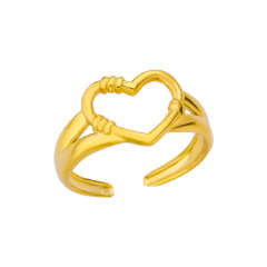 Concise easy match stainless steel adjustable rings