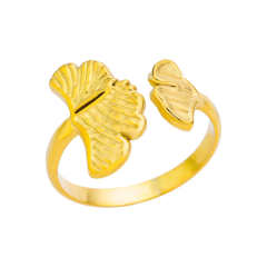 Concise easy match stainless steel adjustable rings