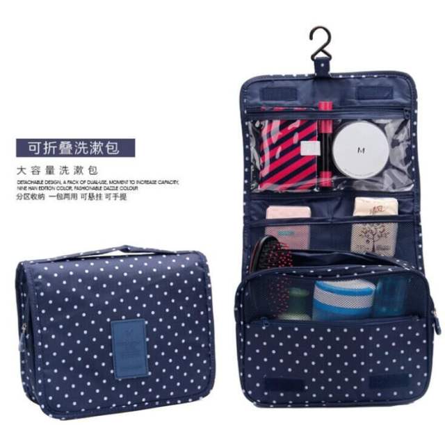 Korean fashion multi function large capacity wash bag cosmetic bag