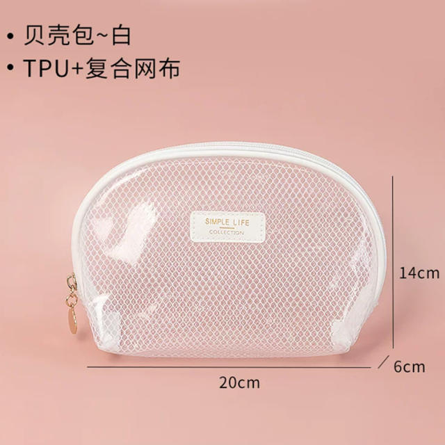 EVA material clear large cosmetic bag wash bag